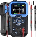 FNIRSI DMT-99 Digital Multimeter 9999 Counts TRMS, Rechargeable Auto-Ranging Volt Meter with Recording and Monitoring Data Mode, Resistance, Capacitance, Diode, Frequency, NCV, Current Voltage Tester