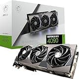 MSI GeForce RTX 4090 SUPRIM X 24G Gaming Graphics Card - 24GB GDDR6X, 2625 MHz, PCI Express Gen 4, 384-bit, 3X DP v 1.4a, HDMI 2.1a (Supports 4K & 8K HDR)
