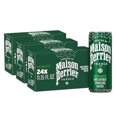Maison Perrier Ultimate Sparkling Water, 11.15 Fl Oz Cans, 8 Count, 3 Pack