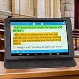 My e-Bible with NIV/NKJV, NO Wi-Fi Needed, Audio Included, e-Reader, Highlight, Underline, Read Along, Hard Protective Cover, Earbuds and Black Leather case Included