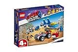 LEGO The Movie 2 Emmet and Benny’s ‘Build and Fix’ Workshop; 70821 Action Car and Spaceship Play Transportation Building Kit for Kids (117 Pieces)