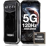 DOOGEE V30T 5G Unlocked Smartphone, 6.58-Inch FHD+ 120Hz Display, 108MP Flagship Camera, 20GB RAM, 256GB Storage, 10800mAh Battery, Rugged Design