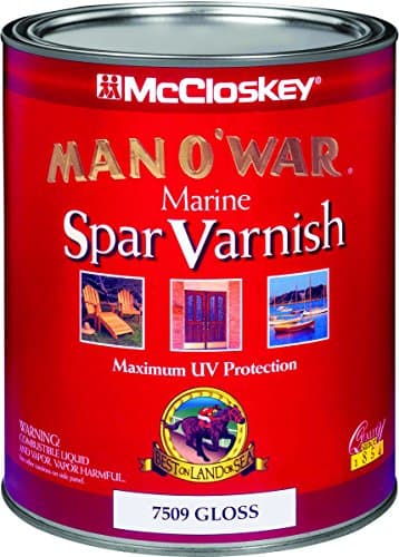 Man O' War Spar Varnish, Gloss, Quart