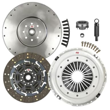 ClutchMaxPRO 13" Performance Stage 2 Clutch Kit with Flywheel Compatible with Dodge 1994-2003 Ram 2500 Ram 3500 5.9L 6cyl Cummins Turbo Diesel NV4500 5-Speed (CP05192HDFW-ST2)