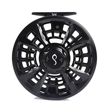 Maxcatch Sprint Expert Fully Sealed Saltwater Fly Fishing Reel CNC-machined Aluminum Alloy Body (Diamond Black, 6/8wt)