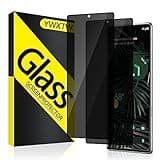 YWXTW [2 Pack for Google Pixel 6 Pro Privacy Screen Protector,9H Hardness Tempered Glass Screen Protector for Google Pixel 6 Pro 6.7",Anti-Scratch Case Friendly Easy Install Bubble Free