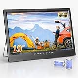 NORTHING 19 Inch Full HD 1080P Portable TV with 8000mAH Built-in Battery, Remote Control