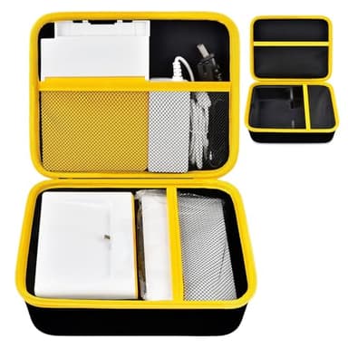 ALKOO Hard Shell Case for KODAK Dock Plus 4PASS Instant Photo Printer, Custom Molded Travel Storage Organizer Box, Large Capacity Carrying Bag for 4x6 Photo Paper and Ink Cartridges