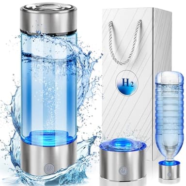 2026 New Hydrogen Water Bottle, Hydrogen Water Generator with Advanced SPE PEM Technology, Portable Rechargeable aquahealth Hydrogen Water for Office, Daily Drinking and Gifts