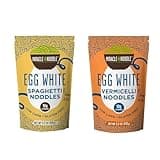 Miracle Noodle High Protein Egg White Noodles - Spaghetti & Vermicelli Variety Pack – Low Carb & Low Calorie – Ready to Eat – 3.5 Ounce (Pack of 6)