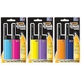 BIC EZ Reach Candle Lighter, The Ultimate Lighter with Wand for Candles, Assorted Colors, 6 Count Pack of Long Lighters for Candles