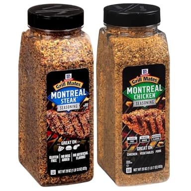 McCormick Grill Mates Montreal Steak and Chicken Seasoning Bundle, 52 oz