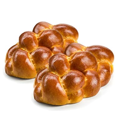 Stern's Bakery Kosher Challah Bread-15 Ounce Traditional Braided Challah | Fresh & Delicious | Kosher, Dairy & Nut Free