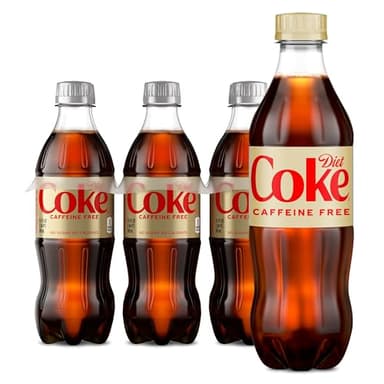 Diet Coke Caffeine Free Soda Soft Drink, 16.9 fl oz, 6 Pack