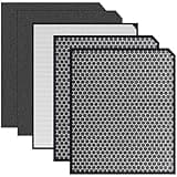 HOAXCINN Replacement filter Compatible with 3000/3500 Fits Both Model Air Purifier 1x Filter + 2 x Carbon Filters + 2 x Pre-filters