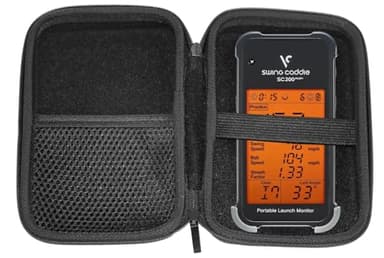 Maoershan EVA Hard Protective Carrying Case Fit Voice Caddie Portable Golf SC100 SC200 Launch Monitor and Swing Analyzer (Case Only)