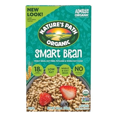 Nature's Path, Smart Bran Cereal, Organic, 10.6 Oz