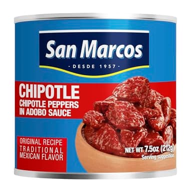San Marcos Chipotle Peppers, 7.5 Ounce (Pack of 12)