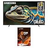 Samsung QN43Q60DAFXZA 43 Inch Q60D QLED 4K Smart TV with Quantum HDR and 2 Year Amber Protection Plan (2024)