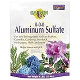 Bonide Garden Rich Aluminum Sulfate, 4 lbs. Ready-to-Use, Lowers pH in Home Garden, Compatible with all Soil Types