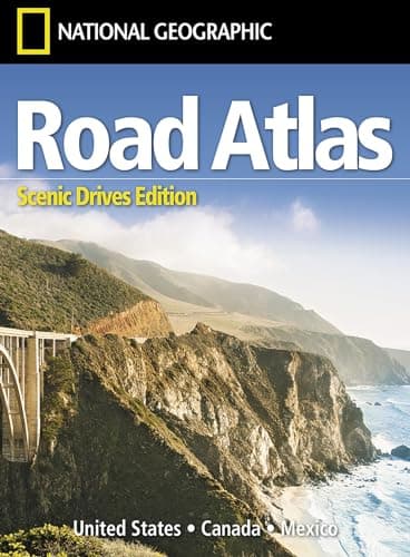 National Geographic Road Atlas 2026: Scenic Drives Edition [United States, Canada, Mexico]