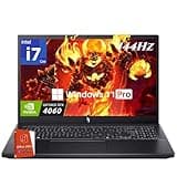 acer Nitro V 15 Gaming Laptop, Intel 10-Core i7-13620H, NVIDIA GeForce RTX 4060, 15.6" 144Hz FHD IPS Display, 64 GB DDR5 RAM, 4 TB SSD, Backlit Keyboard, Windows 11 Pro, Gaming Mouse, 256GB UFD