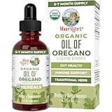 MaryRuth Organics Oregano Oil Drops | 6 Month Supply | USDA Organic Oil of Oregano Liquid | Herbal Blend for Immune Support | Digestive Health | Overall Health | Vegan | Sugar Free | Non-GMO | 1 Fl Oz