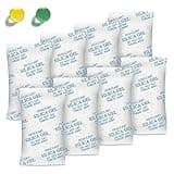 Moisture Absorbers, 20G 75 Pack Premium Transparent Desiccant for Storage, Silica Gel Desiccant Packets (20G, 75)