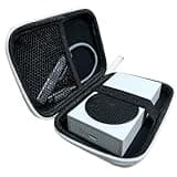 PHIXERO Portable Protection Hard Case for External Solid State Drive, Cell Phone, Hard Drive, USB Charging Cable,Carrying Bag Mesh Inner Pocket, Zipper Enclosure, Universal Travel Pouch Bag