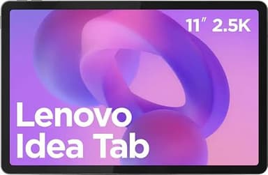 Lenovo Idea Tab 11" Tablet with Pen - Dimensity 6300-8GB RAM - 128 GB Storage - Android 15-2.5K - 90 Hz - Luna Grey (ZAFR0928US)