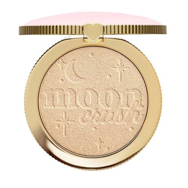 Too Faced Moon Crush Highlighter | Sheer, Powder, Glossy Glow, Highlighter Makeup 0.24 Ounce, Shooting Star