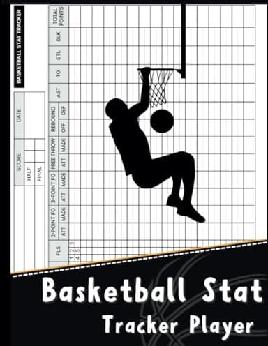 Basketball Stat Tracker Player Log.Your Ultimate Player Log Companion | 8X11 | 100 pages.