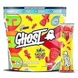 GHOST Hydration Packets, Sour Patch Kids Redberry, 24 Sticks, Electrolyte Powder - Drink Mix Supplement with Magnesium, Potassium, Calcium, Vitamin C - Vegan, Free of Soy, Sugar & Gluten