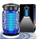 LUOJIBIE Bug Zapper Outdoor, Mosquito Zapper with LED Light, Fly Zapper Outdoor Indoor, Insect Zapper Electric Fly Traps, Plug in Mosquito Killer for Patio Yard
