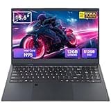 Akocrsiy 15.6 Inch Student Business Laptop Computer, LPDDR5 12GB RAM 512GB ROM, Intel N95 Processor(Up to 3.4GHz), Windows 11 Pro with FHD IPS Display, WiFi 5, Bluetooth 5.2, Type-C, HDMI, USB 3.2
