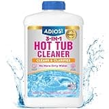 ADIOS! 3-in-1 Spa Cleaner - Clarifies Water, Stops Scum and Removes Foam, Works with Chlorine and Bromine 16oz