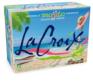 La Croix Sparkling Water, Mojito, 12 Fl Oz (pack of 12)