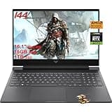 HP Victus 16 Gaming Laptop 16.1" FHD IPS 144Hz AMD 8-Core Zen 4 Ryzen 7 8845HS (Beats i7-12700H) 16GB RAM 1TB SSD GeForce RTX 4070 Graphic Backlit USB-C FHD Privacy Camera Win11 Black + HDMI Cable