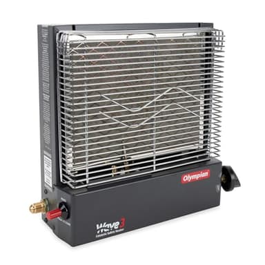 Camco Olympian Wave-3 Portable Catalytic Safety Heater for RV Use, 3,000 BTU