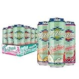 AriZona x Fallout Green Tea Energy Drink, 12pk 22 fl oz, Variety Pack - 3 Flavors, Red Apple Green Tea, Georgia Peach Green Tea, Pomegranate Green Tea - 234mg Natural Caffeine per Can