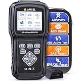 ANCEL AD610 Pro ABS SRS OBD2 Scanner, ABS Bleeding, SAS Calibration, ABS, Airbag, EPB, Oil Reset, Full OBD2 Functions, AutoVIN, Free Lifetime WiFi Updates