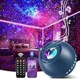 Star Projector,15 Colors Galaxy Projector for Bedroom,15White Noise Light Projector for Bedroom,5.0 Bluetooth Night Light Projector,Nebula Projector Star Lights