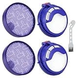 UYGHHK DC25 Filter Replacement for Dyson DC25 Ball Vacuum Cleaner, Pre Filter Part #919171-02, Post HEPA Filter, Part #916188-06 (2 Set)
