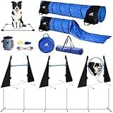 Fun For Tails Premium Dog Agility Training Equipment, Build Any Dog Agility Course, Perfect Agility Training Equipment for Dogs Also Makes A Great Obstacle Course for Dogs! Lots of Fun!