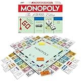 Monopoly The 1980's Edition With Original 1980's Artwork & Components incl. All Classic Tokens, by Winning Moves Games USA, Classic Family Board Game with Classic Tokens, for 2 to 8 Players, Ages 8+