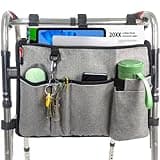Walker Bag Basket with Cup Holder,Walker Accessories,Walker Basket for Folding Walker,Basket for Walker,Bag for Walkers for Seniors,Scooters Or Rollator Walker Accessories for Folding Walker