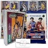 2023/24 NBA Hoops Basketball Pack + 25-Card Mixed NBA StreetCards Pack + Magnetic Holder + StreetCards Magnet! (33 Total Cards)