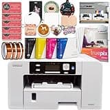 Sawgrass UHD Virtuoso SG500 Sublimation Color Printer Starter Bundle with Inks, Paper, Tape, Blanks, Designs and Access to Exclusive Content (31ml Ink Set)