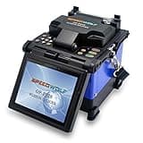 SPEEDWOLF Optical Fiber Fusion Splicer, FTTH Splicing Machine With 6 Electrodes + Cleaver + Stripper