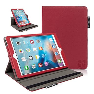SafeSleeve EMF Protection Anti Radiation Tablet Case: iPad EMF Radiation Blocking Case - for iPad 5th Gen, iPad Air, iPad Air 2 and iPad Pro 9.7, Shockproof for Women & Men (Red)